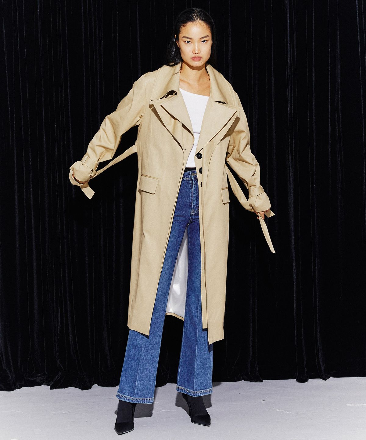 킴도(KIMDOH) COTTON TWILL TRENCH COAT BEIGE