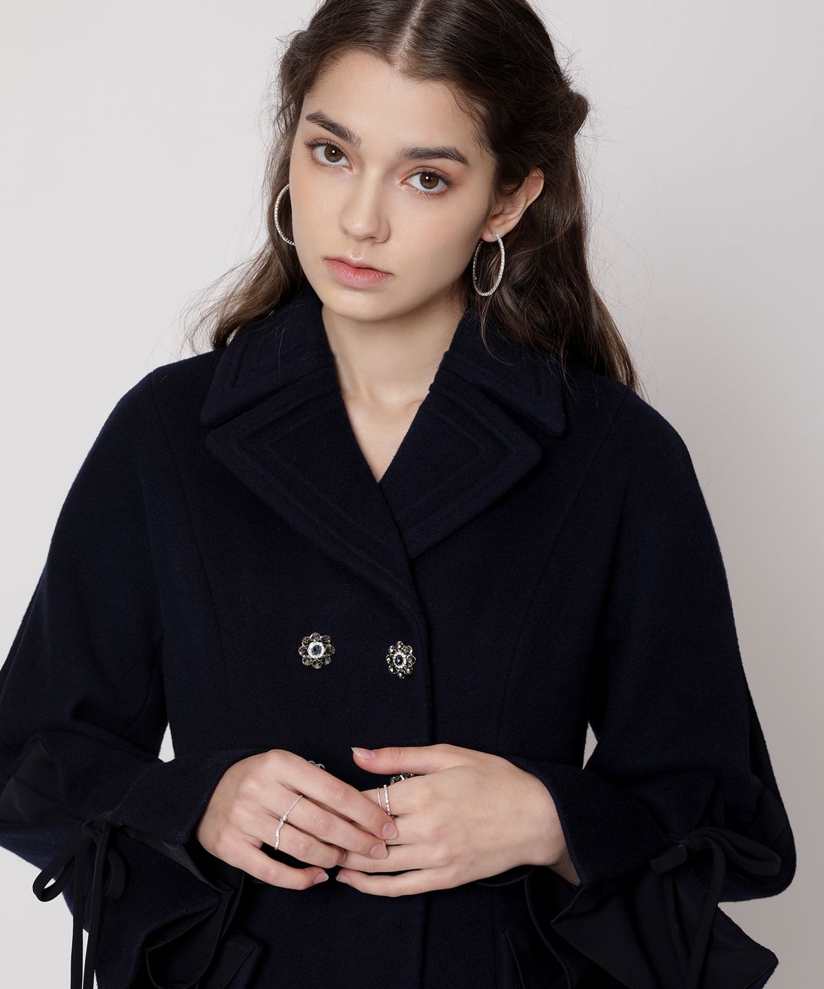 아이스가든에이오공팔(ICE GARDEN A.508) Bell Sleeve Coat