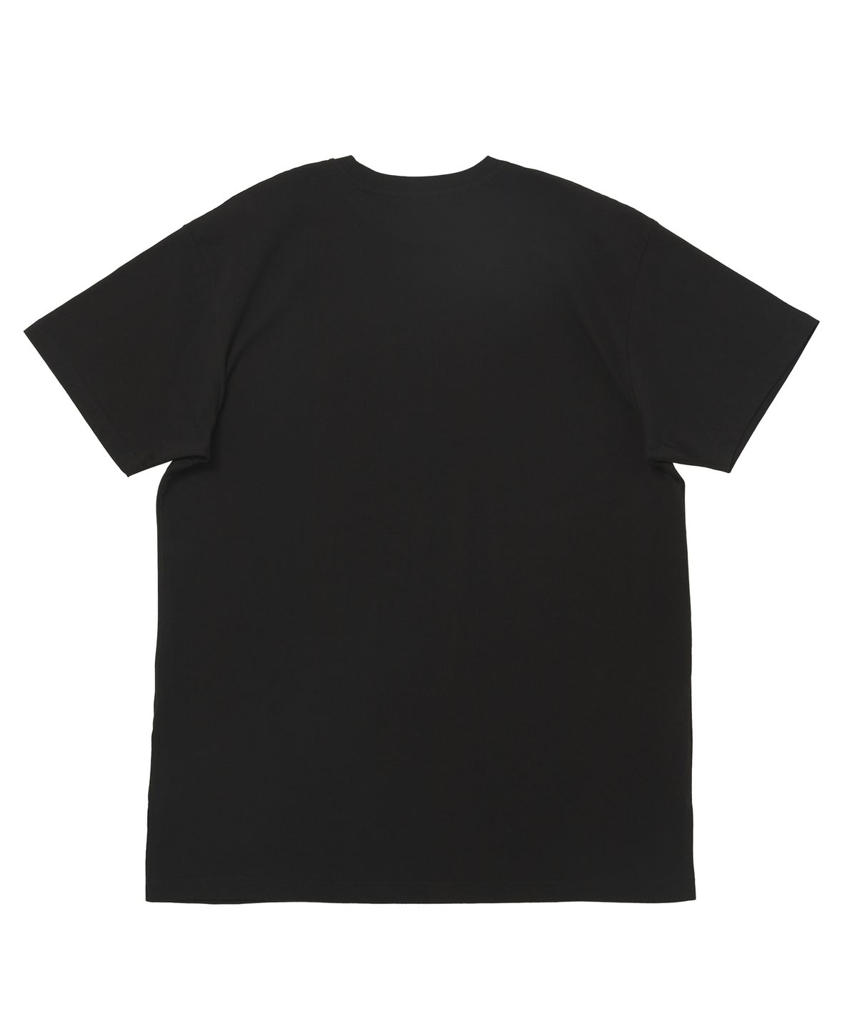 어낫띵(A NOTHING) SILKY-COTTON LONG LAYERED 1/2 TEE (Black)