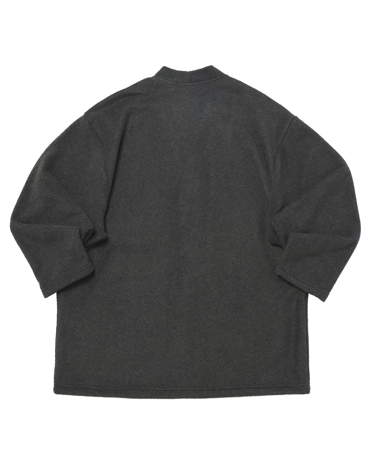 어낫띵(A NOTHING) WARM-FLEECE HERITAGE CARDIGAN (Charcoal)