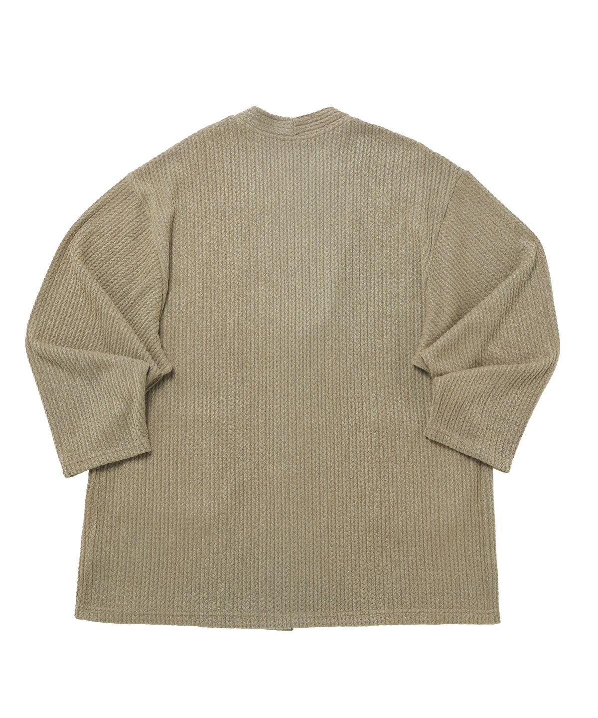 어낫띵(A NOTHING) PIN. BARLEY-KNIT HERITAGE CARDIGAN (Beige)
