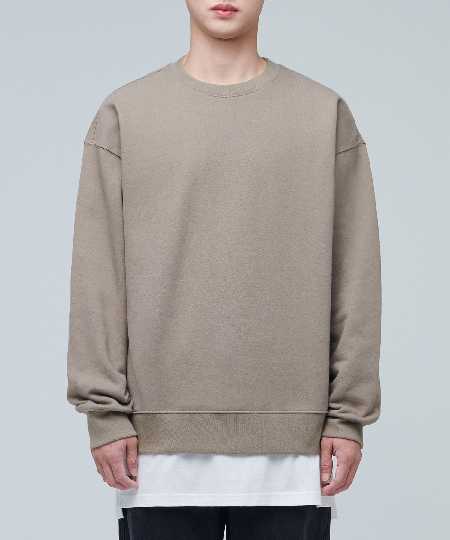 Tシャツ・カットソー *MUSINSA STANDARD* Layered Crew Neck Long Sleeve T-ShirtLong MUSINSA | MUSINSA STANDARD LAYERED CREWNECK LONG SLEEVE T