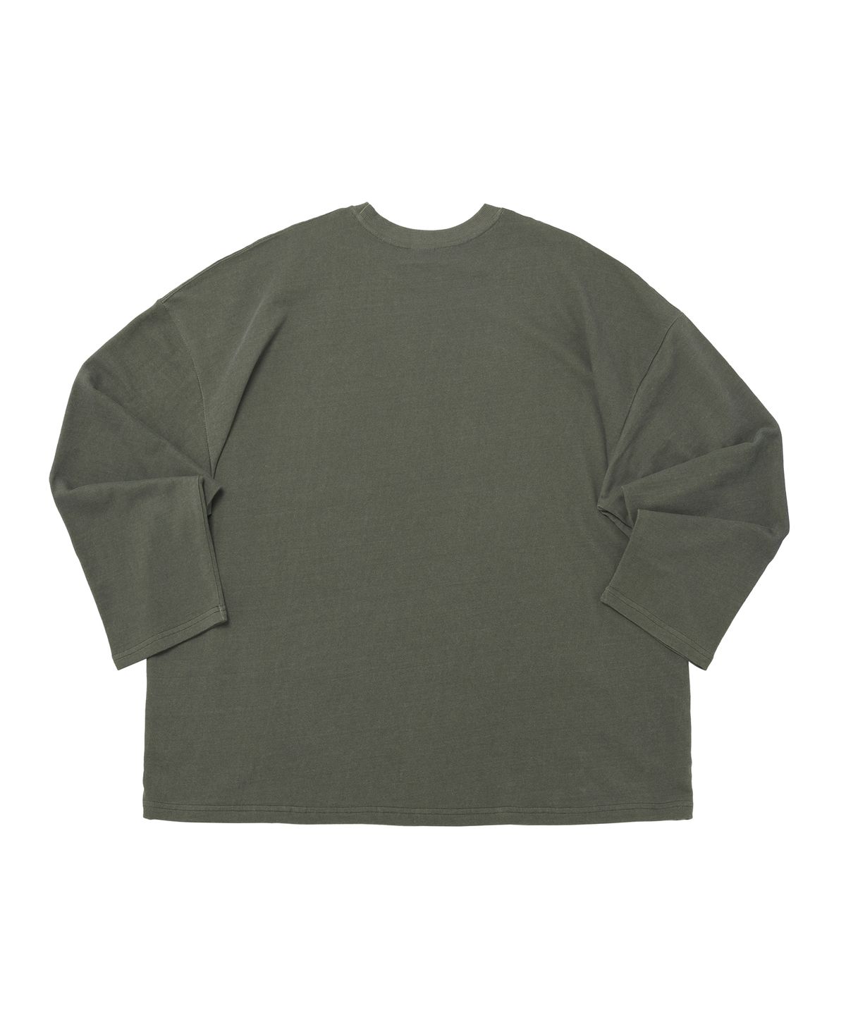어낫띵(A NOTHING) VINTAGE P. DYEING TWO-POCKET BOX TEE (Khaki)