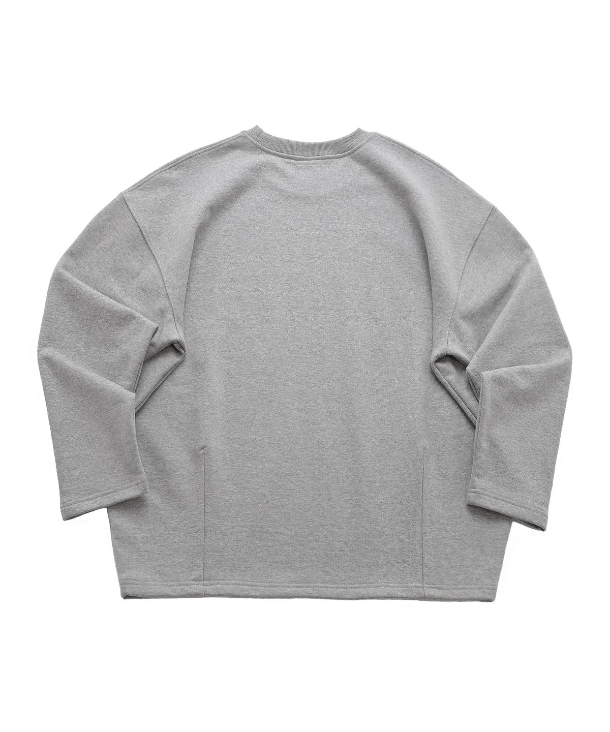 어낫띵(A NOTHING) HEAVY-TERRY BALLOON SWEAT BOX TEE (Gray)