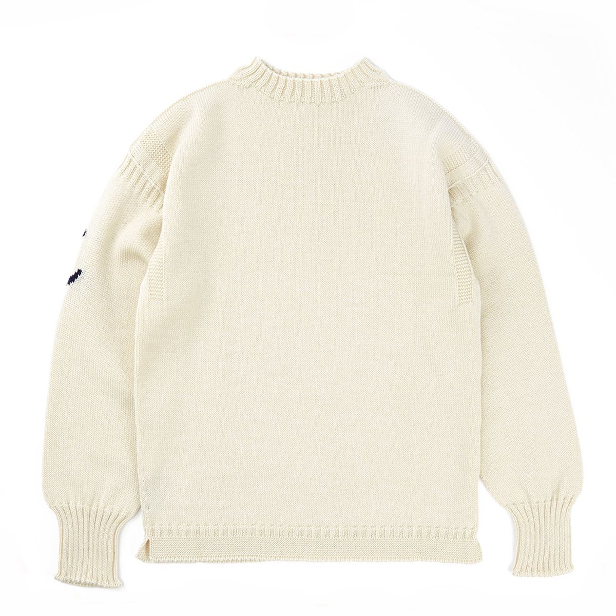 건지 울른스(Guernsey Woollens) 피셔맨 홀가먼트 스웨터 - 아란