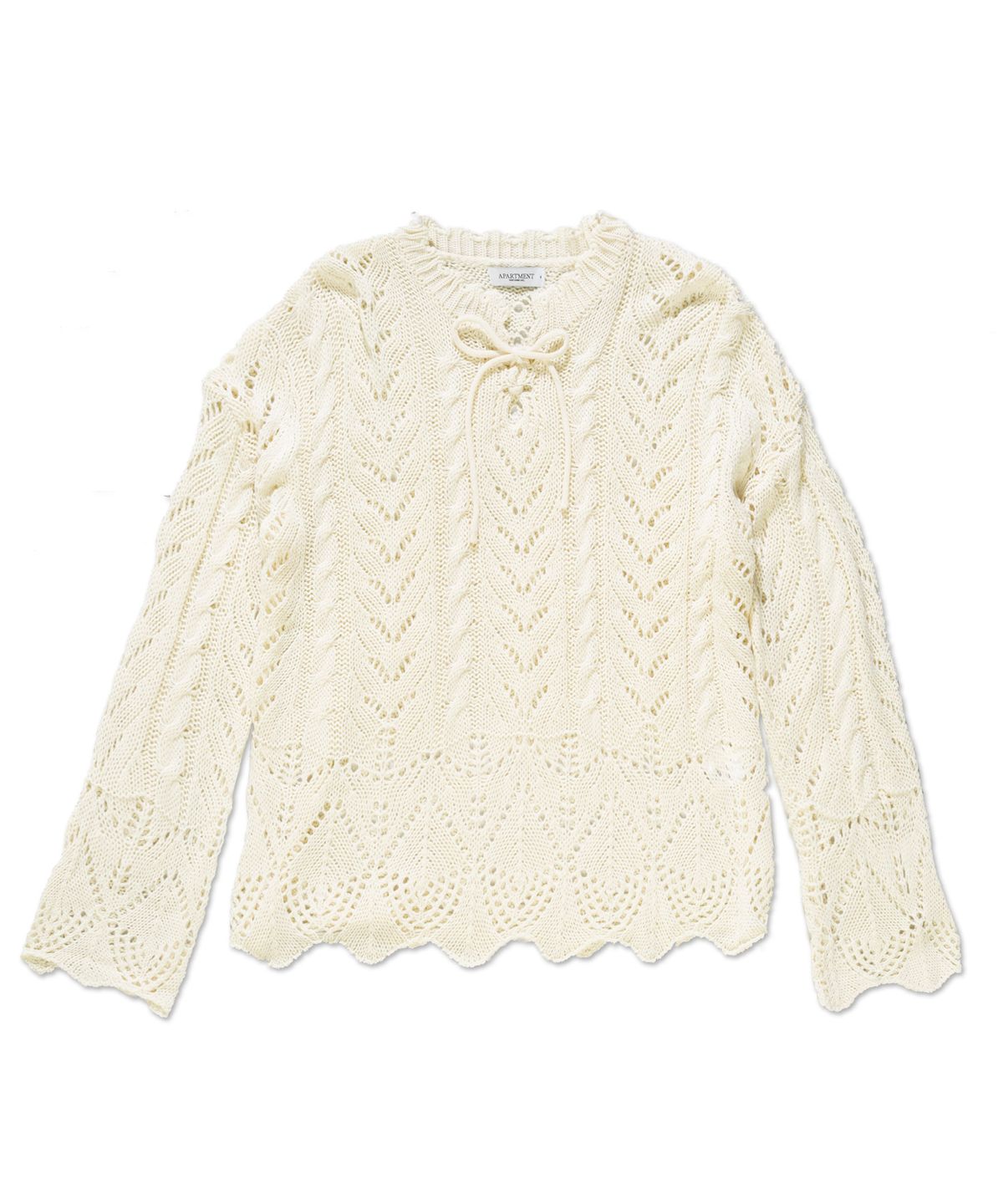 아파트먼트(APARTMENT) (W) MOSKUE KNIT - IVORY