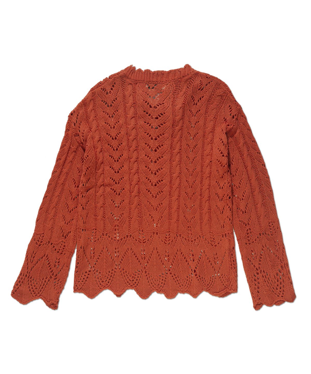 아파트먼트(APARTMENT) (W) MOSKUE KNIT - ORANGE