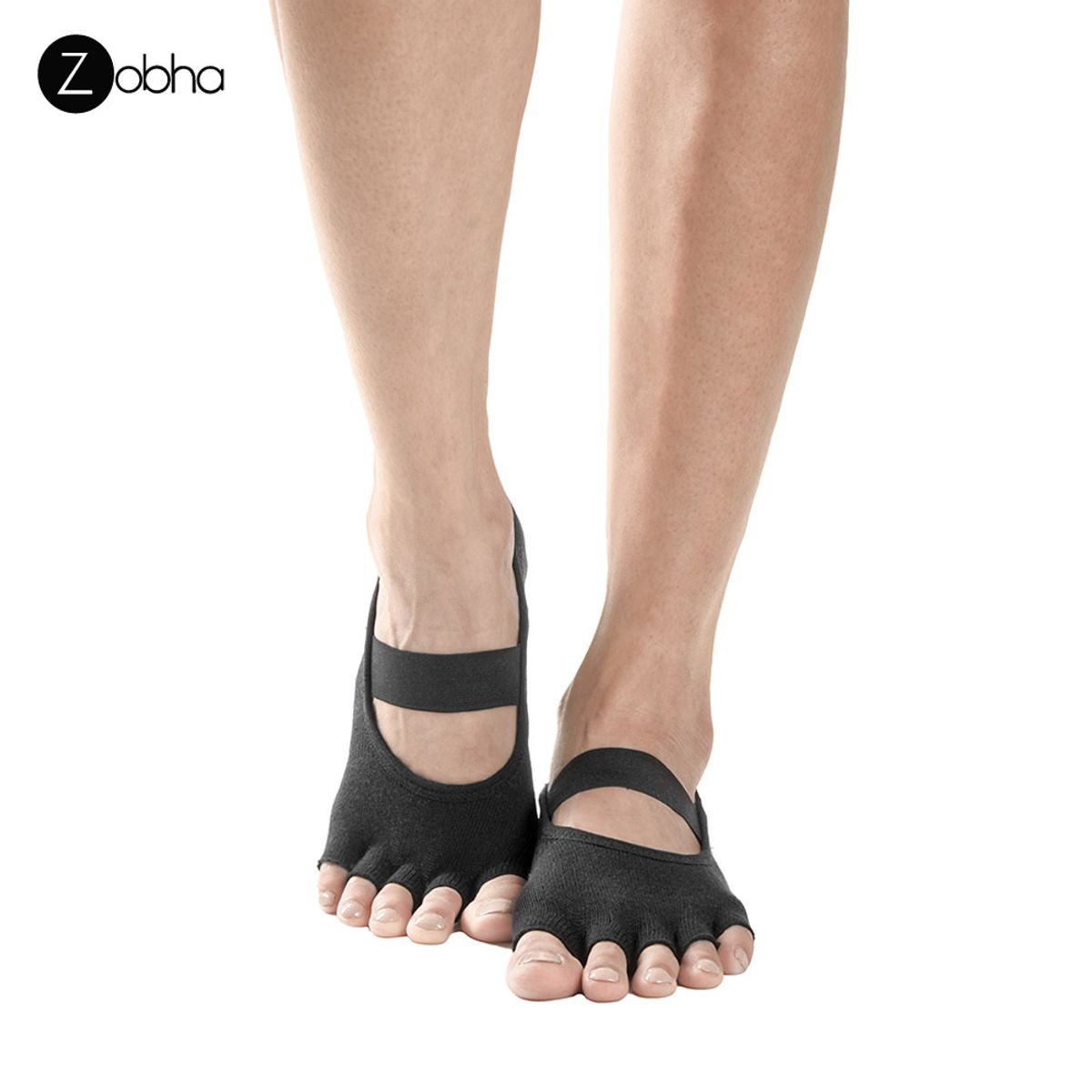 조브하(ZOBHA) (ZBA19005SET) 논슬립 하프토밴드 요가삭스 3종세트