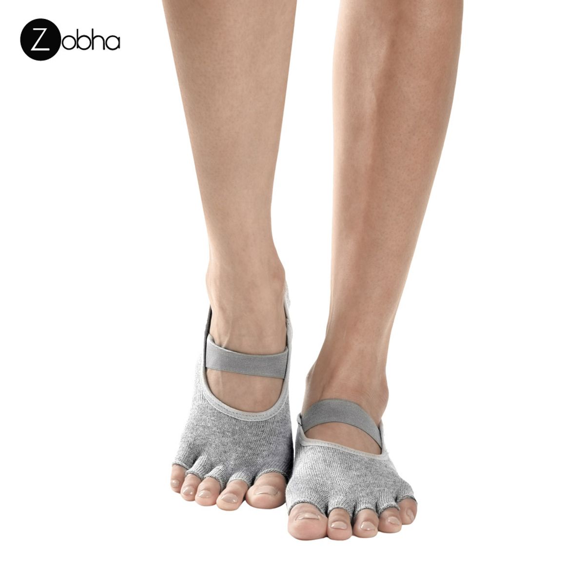조브하(ZOBHA) (ZBA19005SET) 논슬립 하프토밴드 요가삭스 3종세트