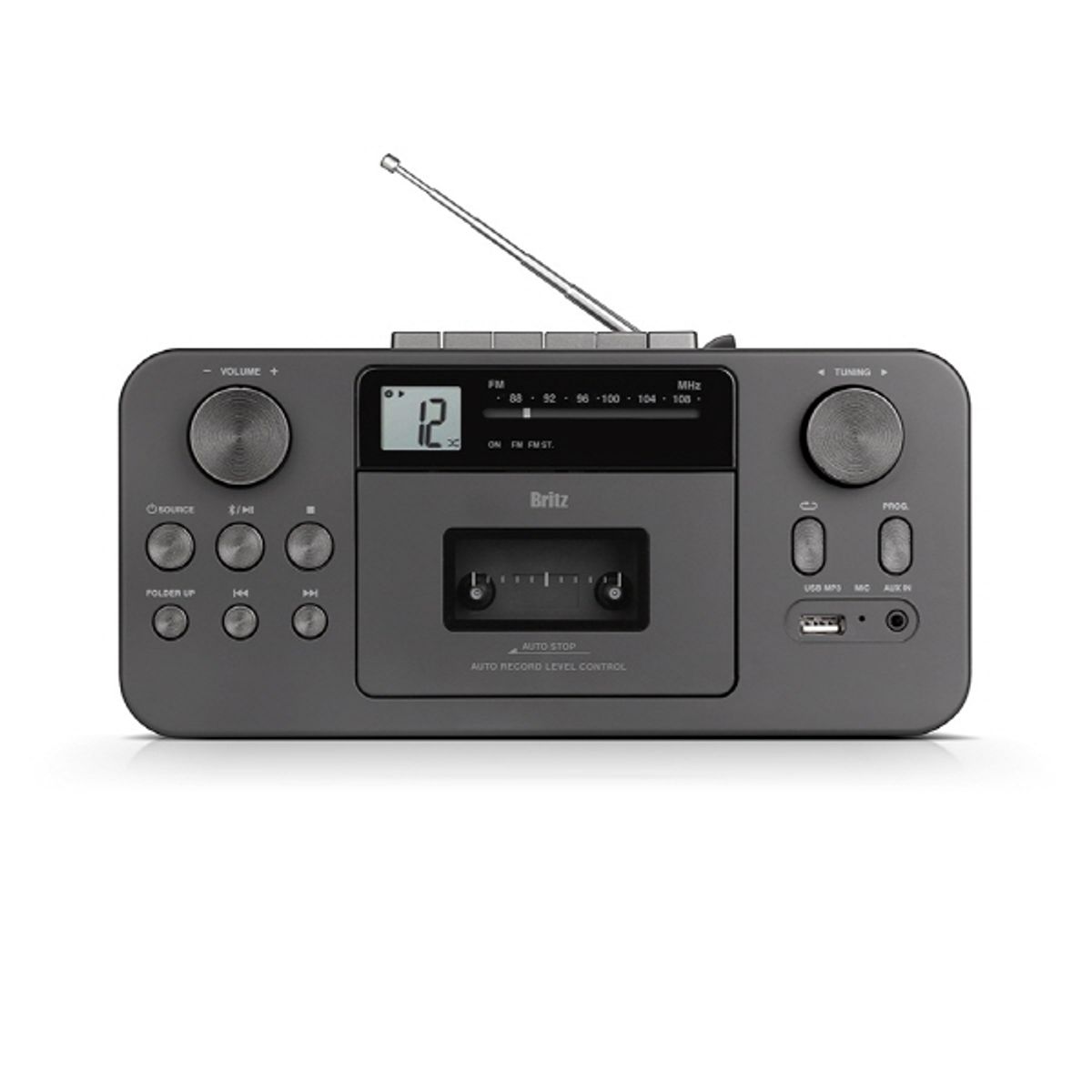 브리츠(BRITZ) 휴대용 카세트 CD 라디오 블루투스 플레이어 BZ-LX50BT