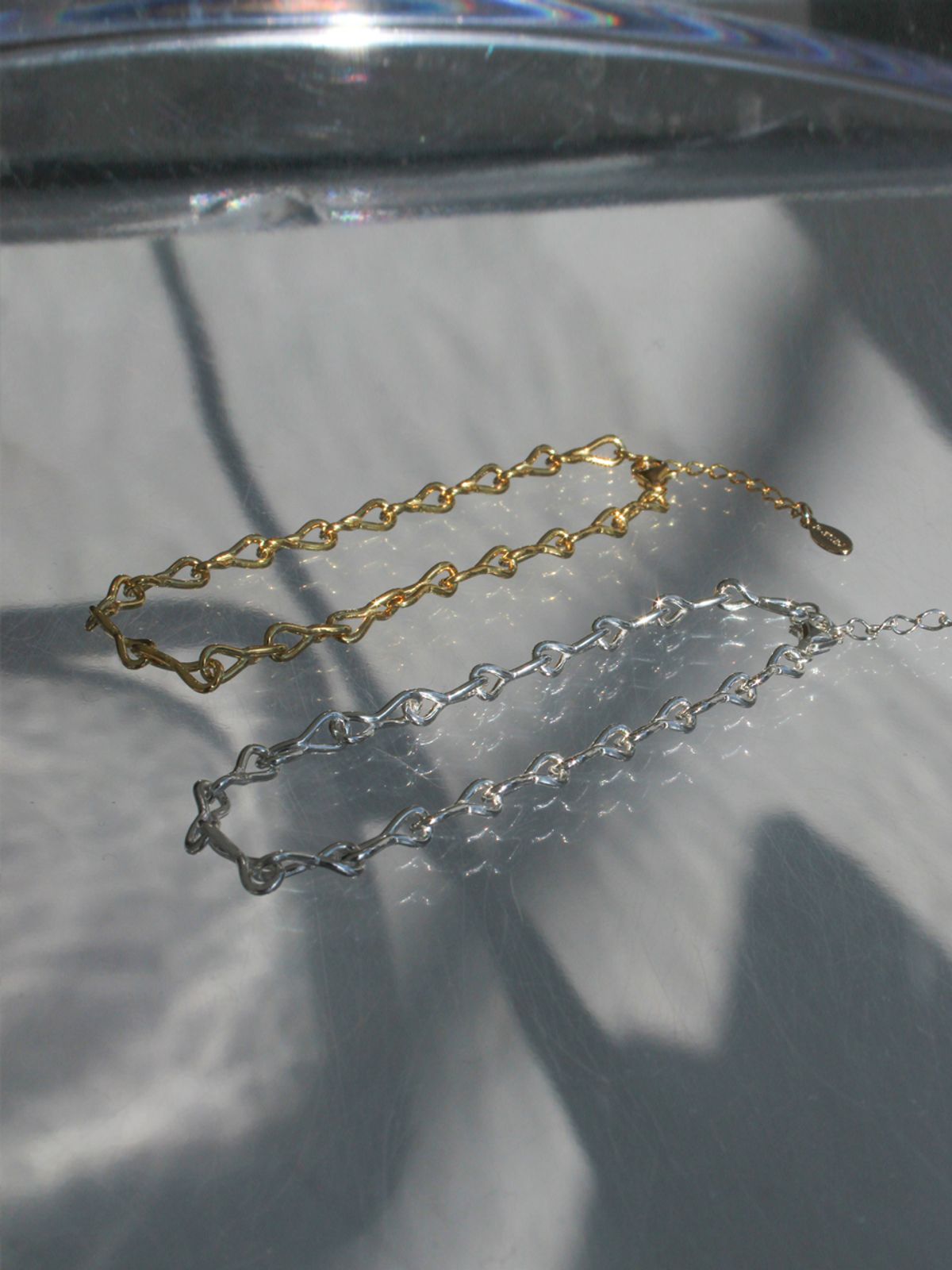 포스트루드(POSTLUDE) [SILVER] R TWIST SV CHAIN B (2 COLORS)