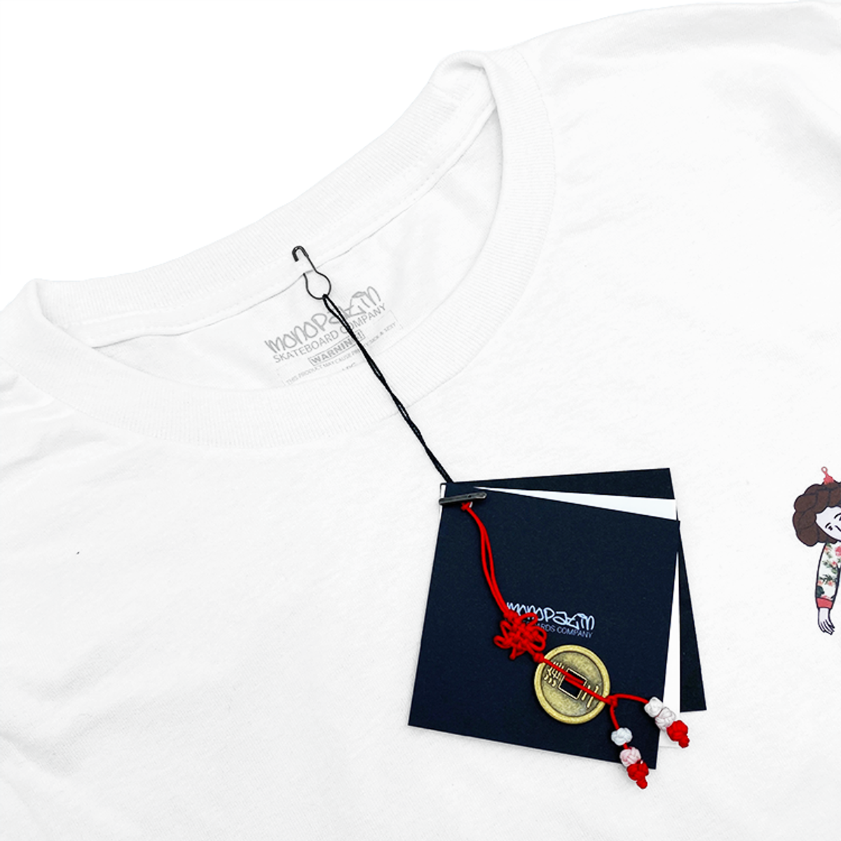 모노파틴(MONOPATIN) jumo heelflip  shirt –white