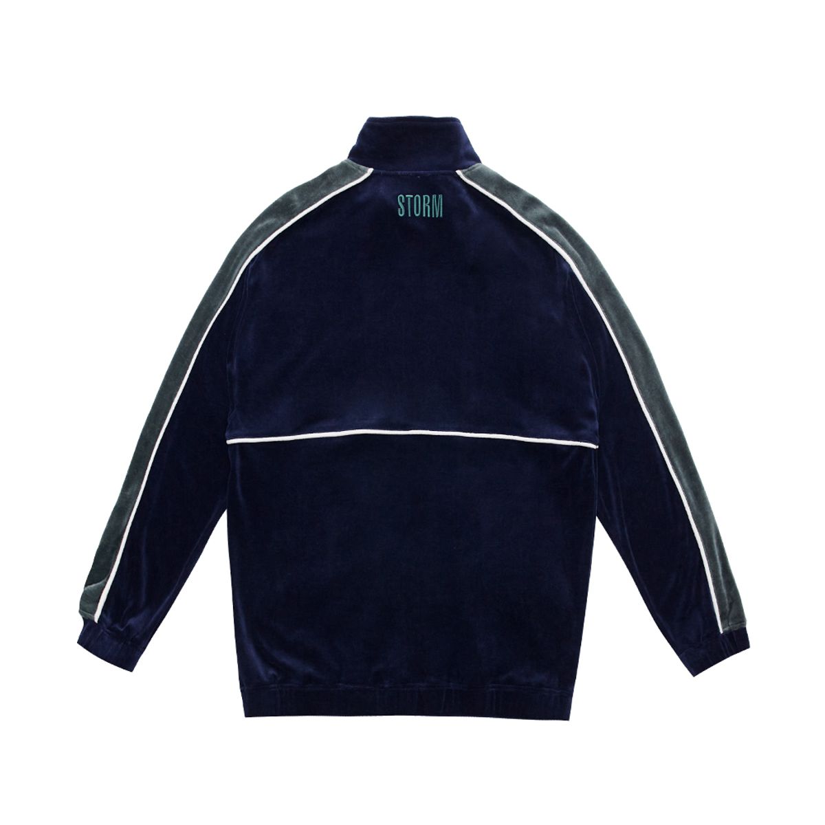 스톰런던(STORM LONDON) STJK313NVX Velvet Jersey Track Jacket