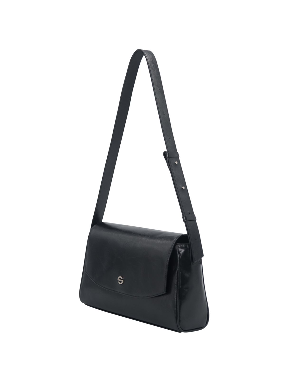 세미코드(SEMICODE) capture bag mini - crinkle black