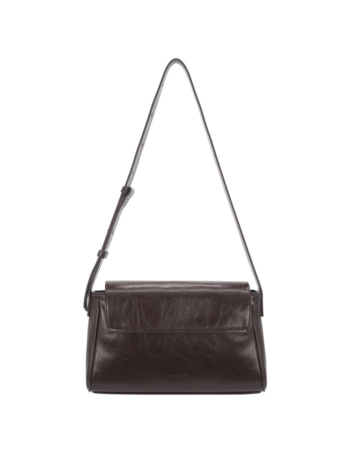 세미코드(SEMICODE) capture bag mini - crinkle choco brown