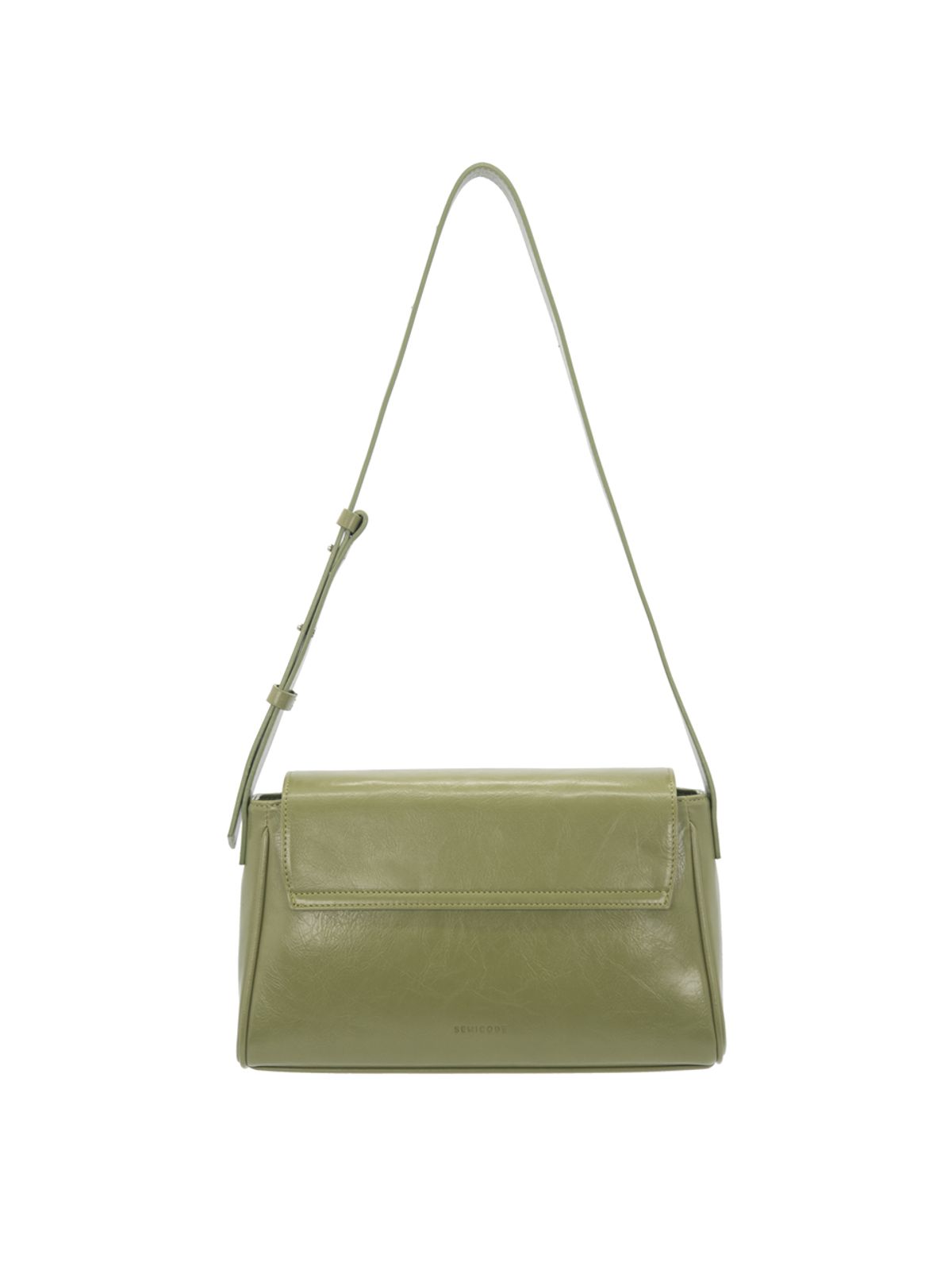세미코드(SEMICODE) capture bag mini - crinkle olive