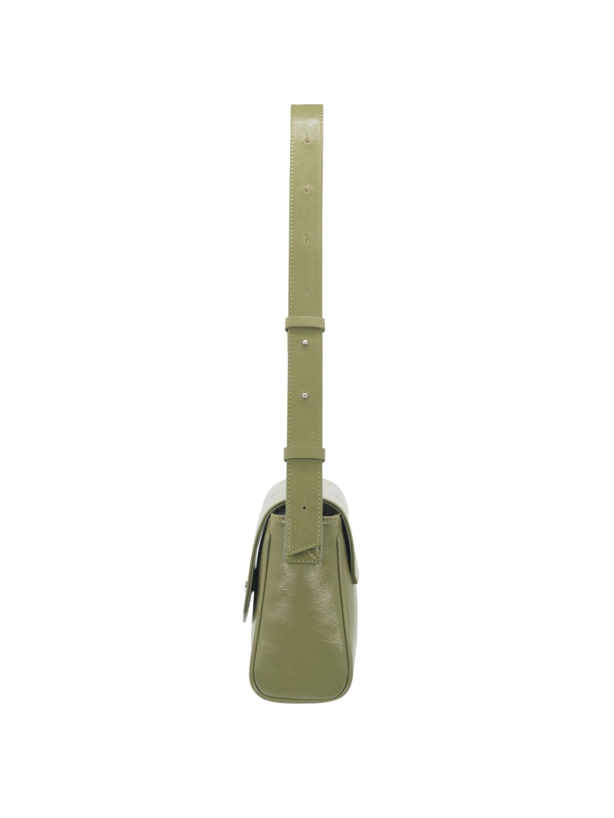 세미코드(SEMICODE) capture bag mini - crinkle olive