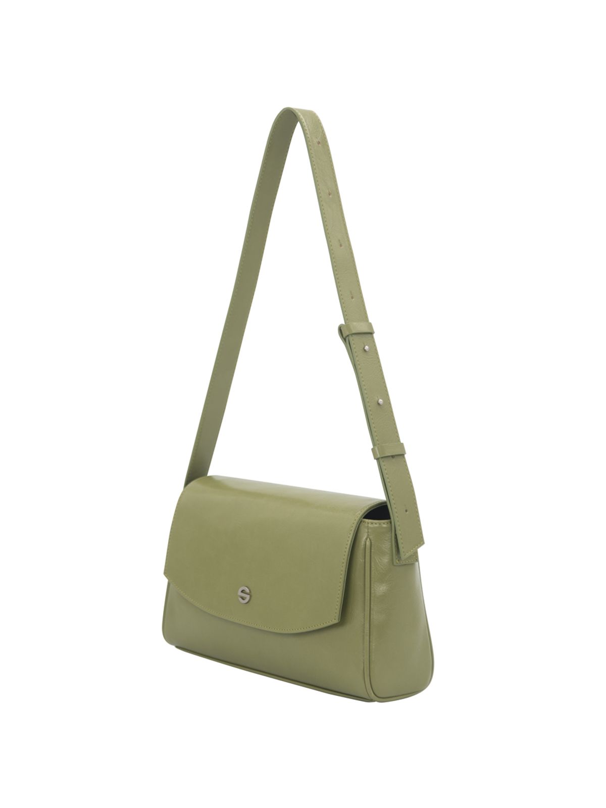세미코드(SEMICODE) capture bag mini - crinkle olive