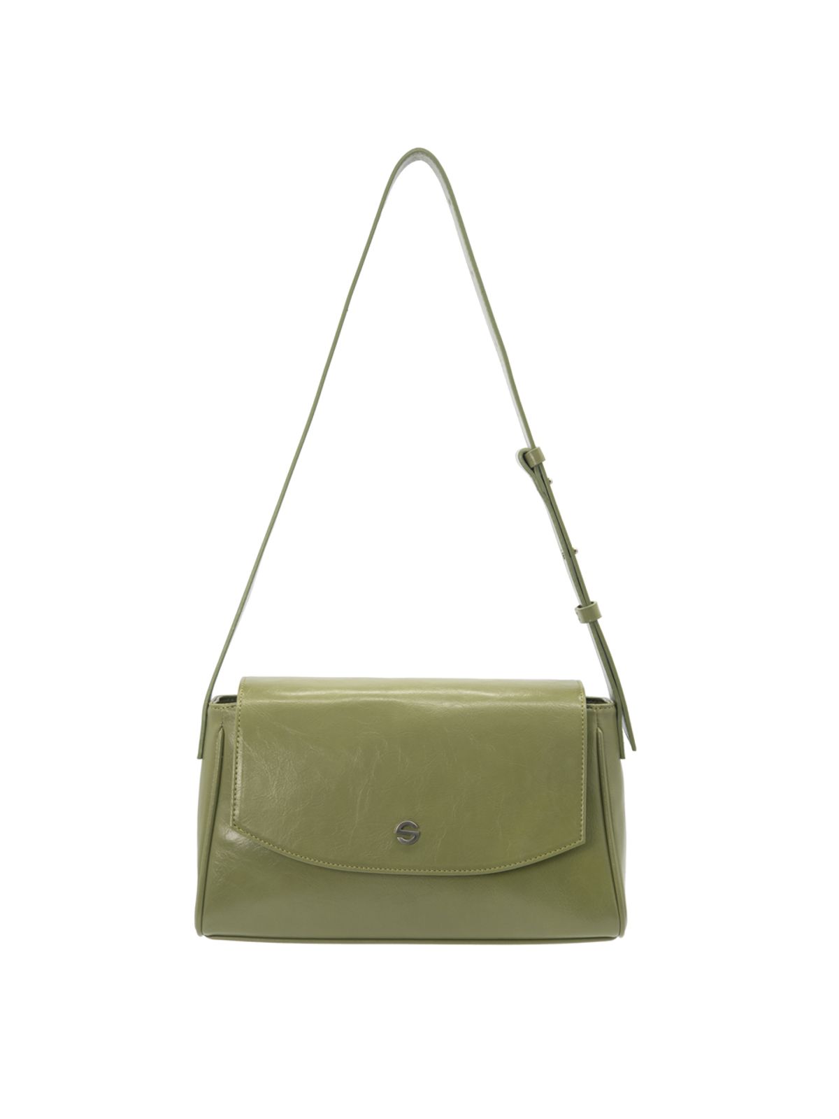 세미코드(SEMICODE) capture bag mini - crinkle olive