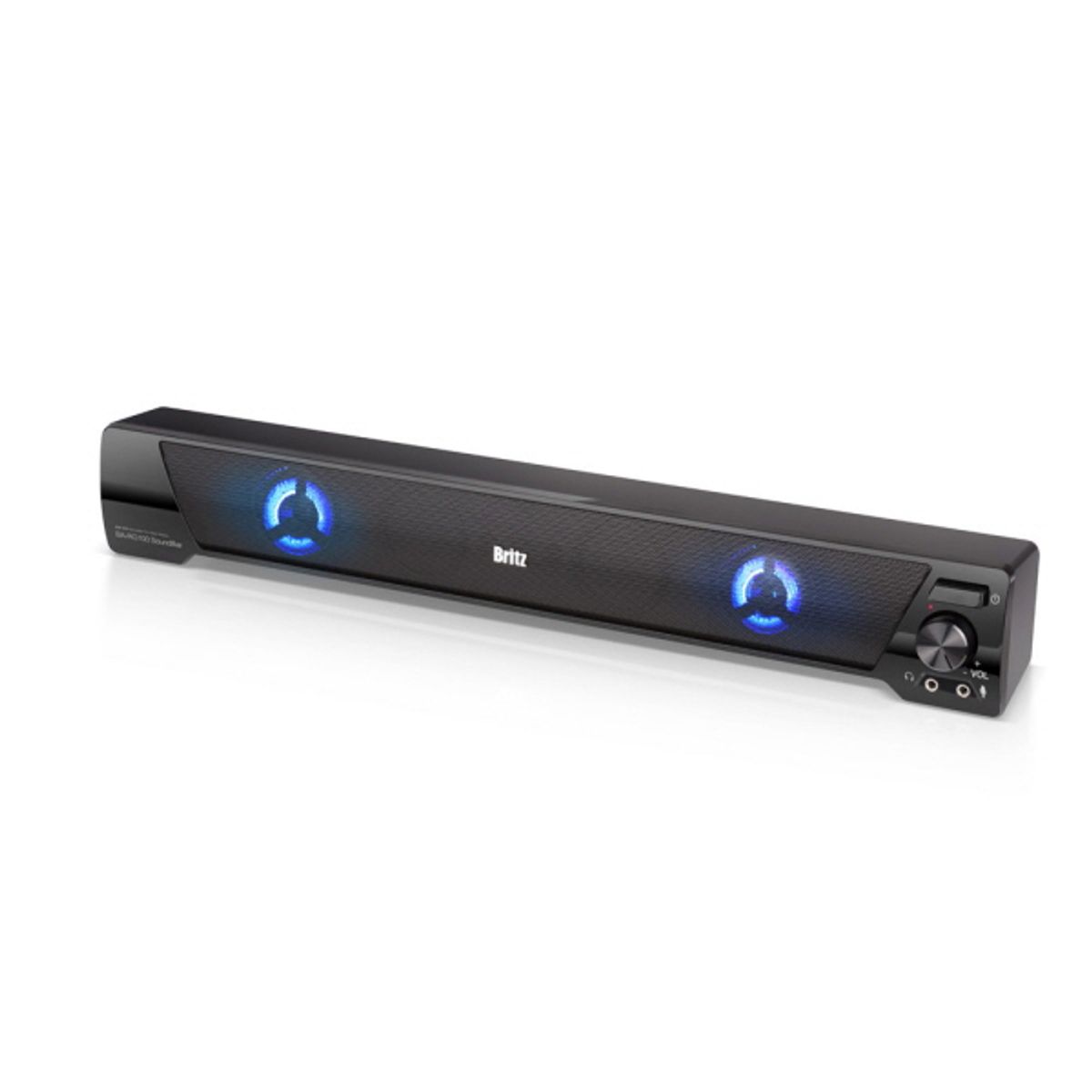 브리츠(BRITZ) 게이밍 LED 사운드바형 스피커 BA-RG100