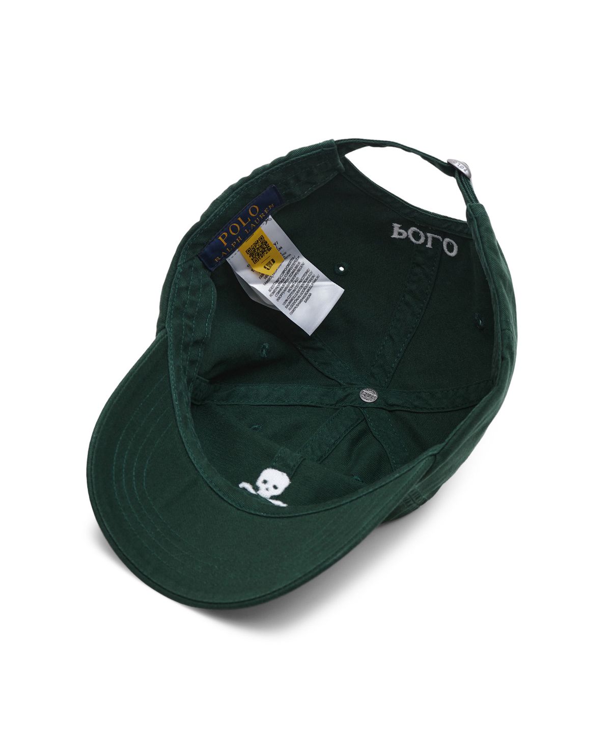 폴로 랄프 로렌(POLO RALPH LAUREN) 스컬 치노 볼캡 - 그린