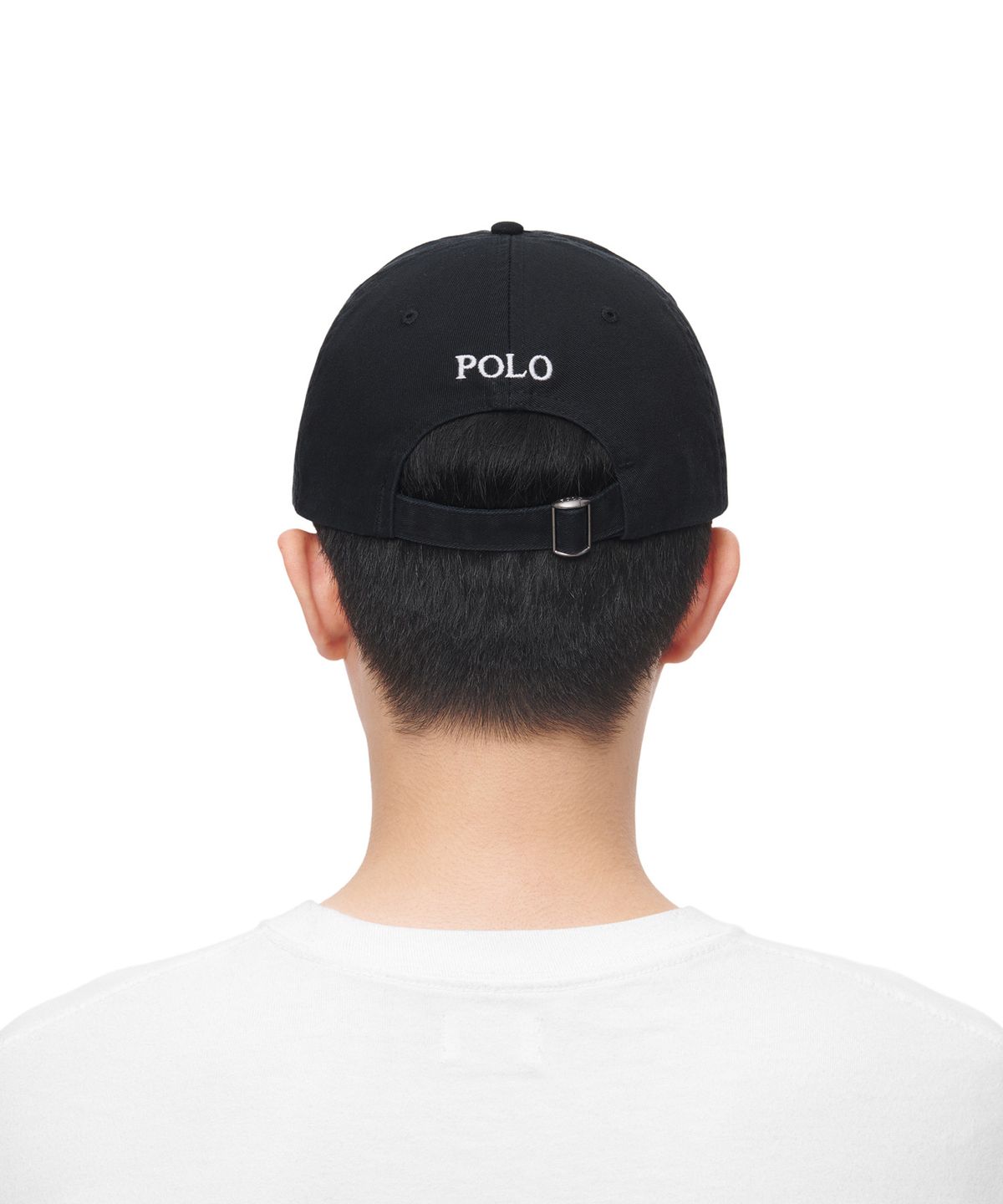 폴로 랄프 로렌(POLO RALPH LAUREN) 스컬 치노 볼캡 - 블랙