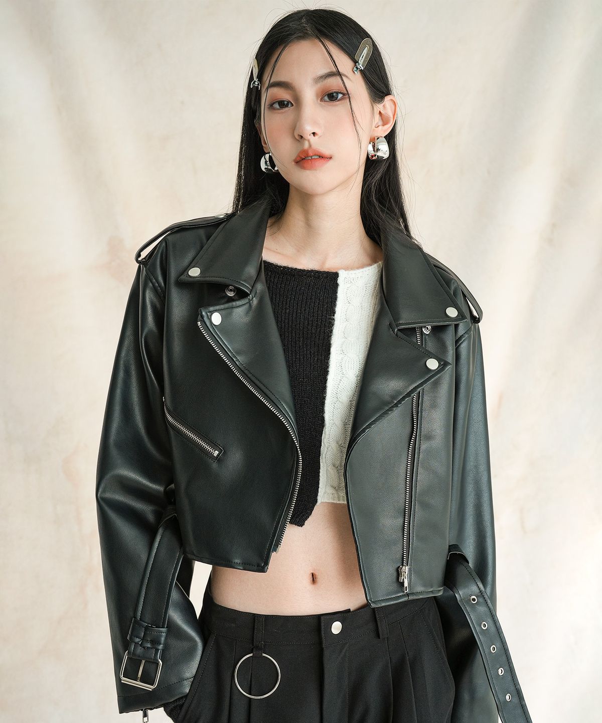 어반드레스(AVANDRESS) VINTAGE RETRO RIDER JACKET - 4COL