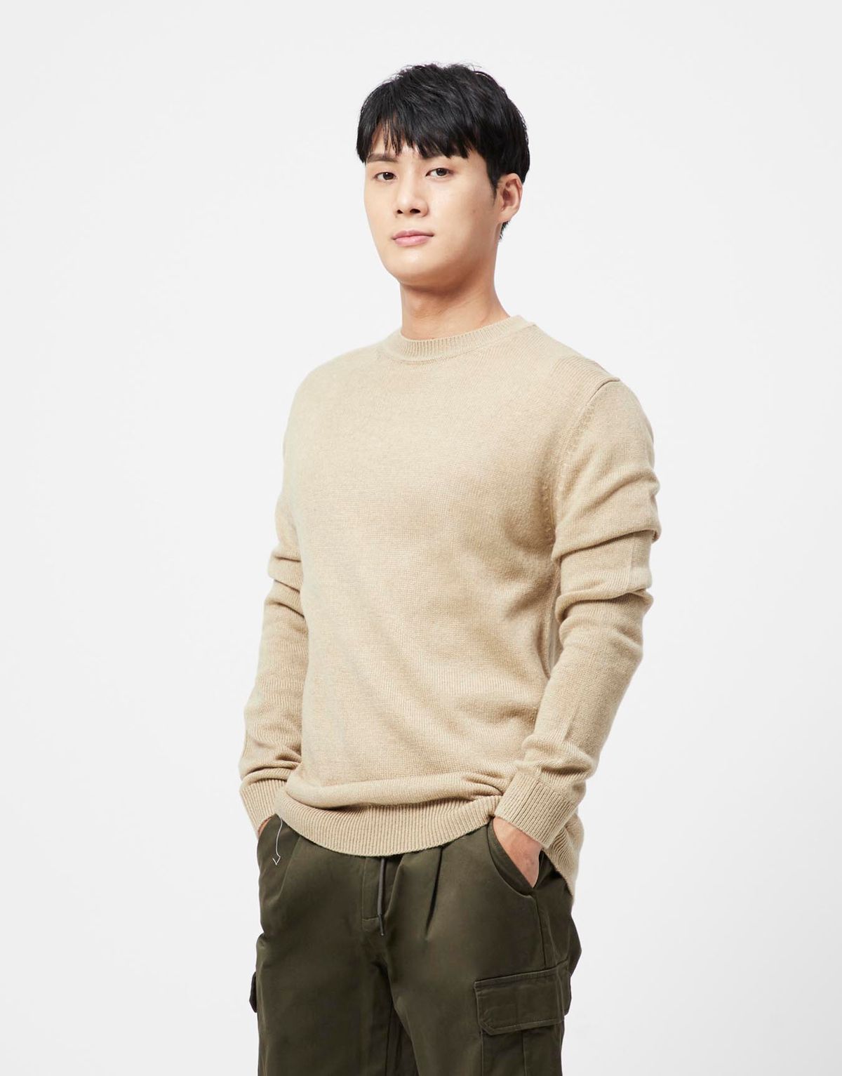 지오다노(GIORDANO) 울 니트(7GG) 051903 [10color]
