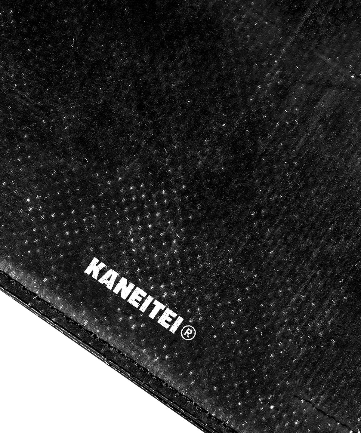 카네이테이(KANEITEI) DIP SLIM WALLET (BLACK) / UPCYCLED