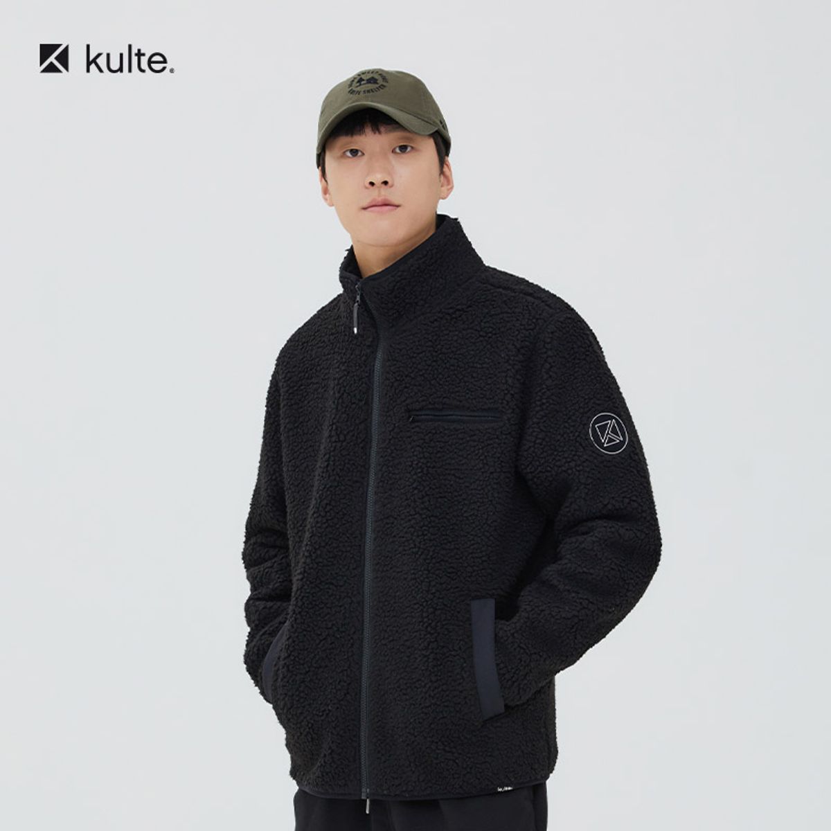쿨트(KULTE) 055 쿨트 쉘터 보아 자켓 블랙