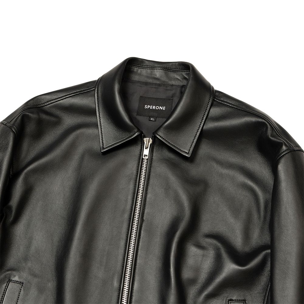 MUSINSA公式 | SPERONE [Real Leather] Lambskin overfit single