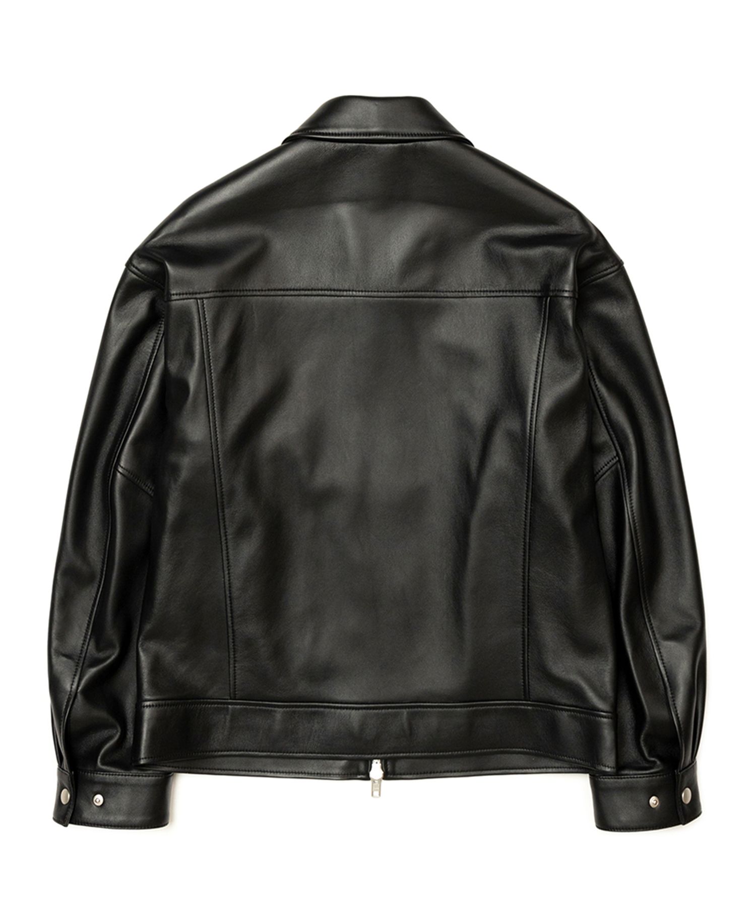 【SPERONE】[Real Leather] Lambskin Overfit Single Jacket MUSINSA | SPERONE [Real Leather] Lambskin overfit single jacket