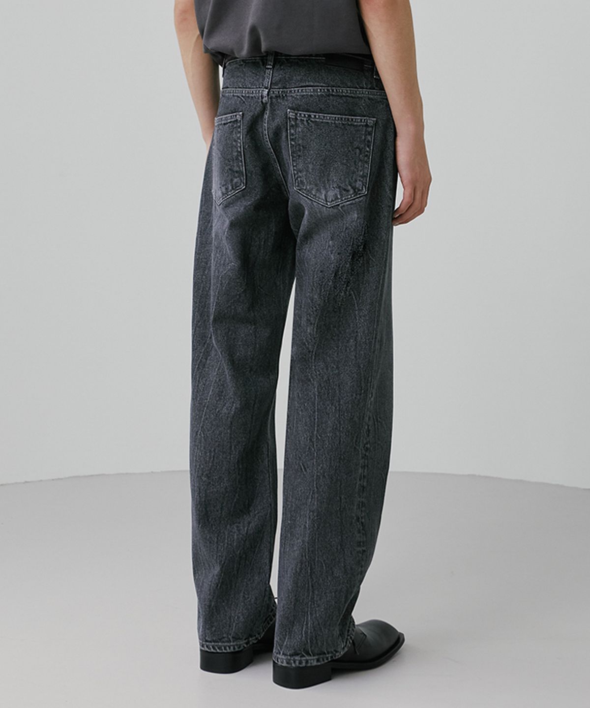 브랜디드(BRANDED) 1881 DARK MANTIS JEANS [WIDE STRAIGHT]