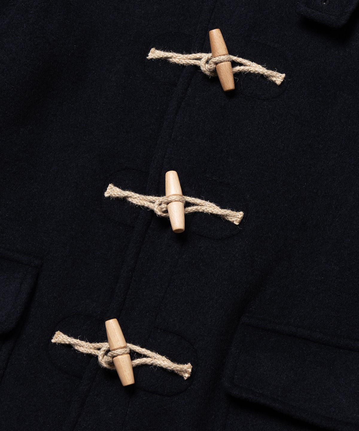 런던트레디션(LONDONTRADITION) Mens Erica Duffle Coat - Navy SBB 130