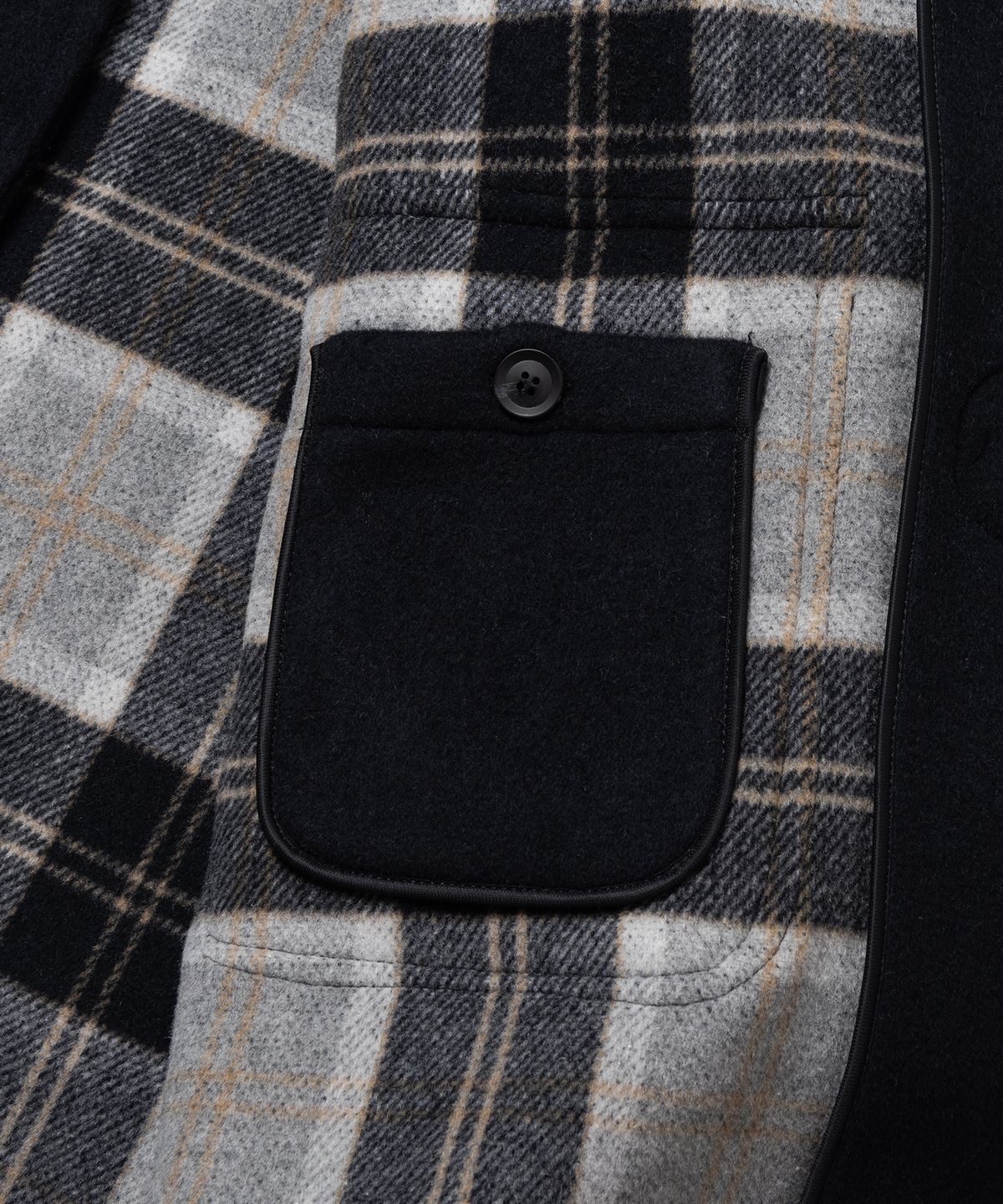 런던트레디션(LONDONTRADITION) Mens Erica Duffle Coat - Navy SBB 130