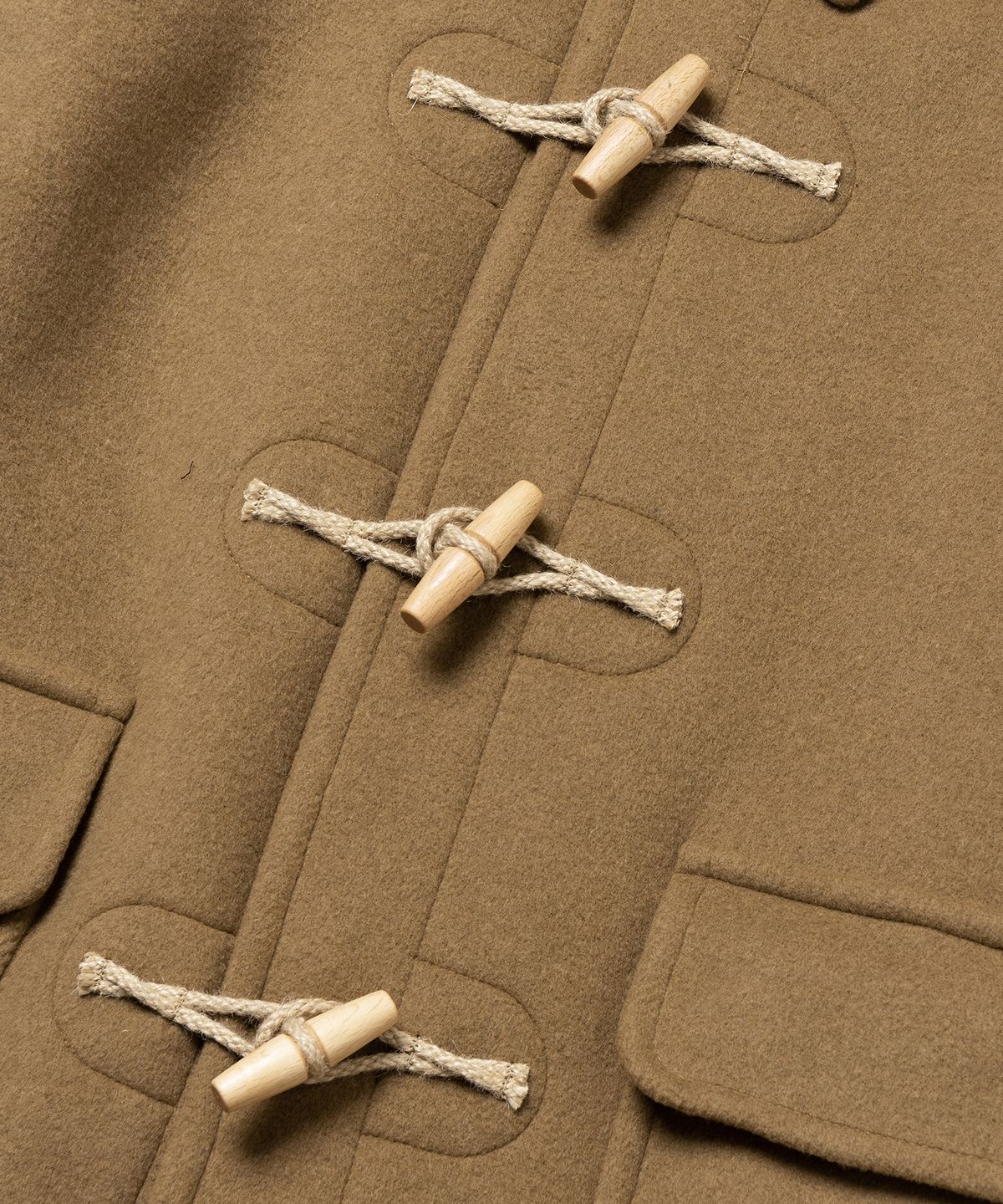 런던트레디션(LONDONTRADITION) Mens Erica Duffle Coat - Vicuna 132