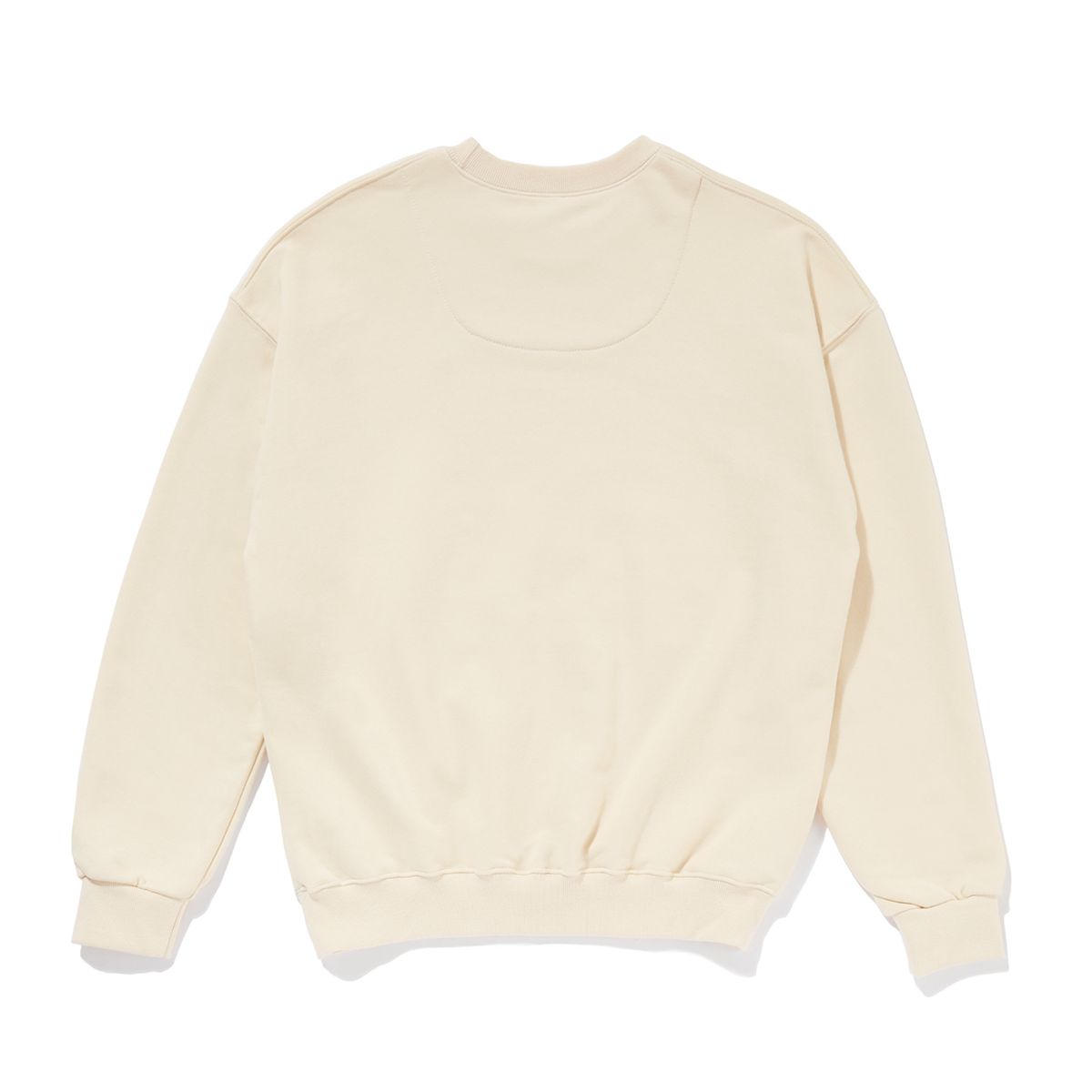 블렌드클럽(BLNDCLUB) Line Needlepoint Crewneck Ivory