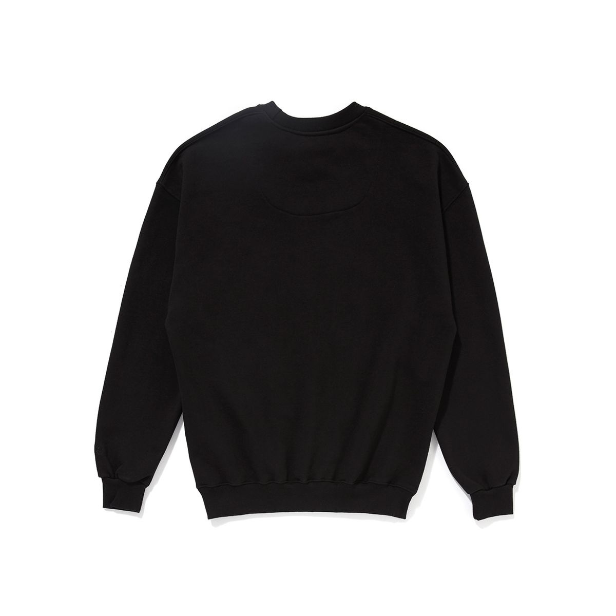 블렌드클럽(BLNDCLUB) Line Needlepoint Crewneck Black