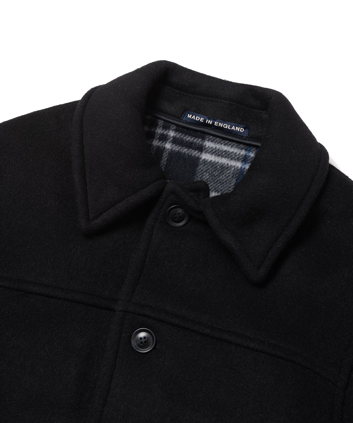 런던트레디션(LONDONTRADITION) Jackson Mens Short Jacket - Black A30