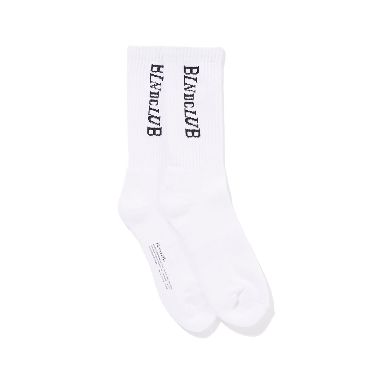 블렌드클럽(BLNDCLUB) Ankle Logo Socks 3package White