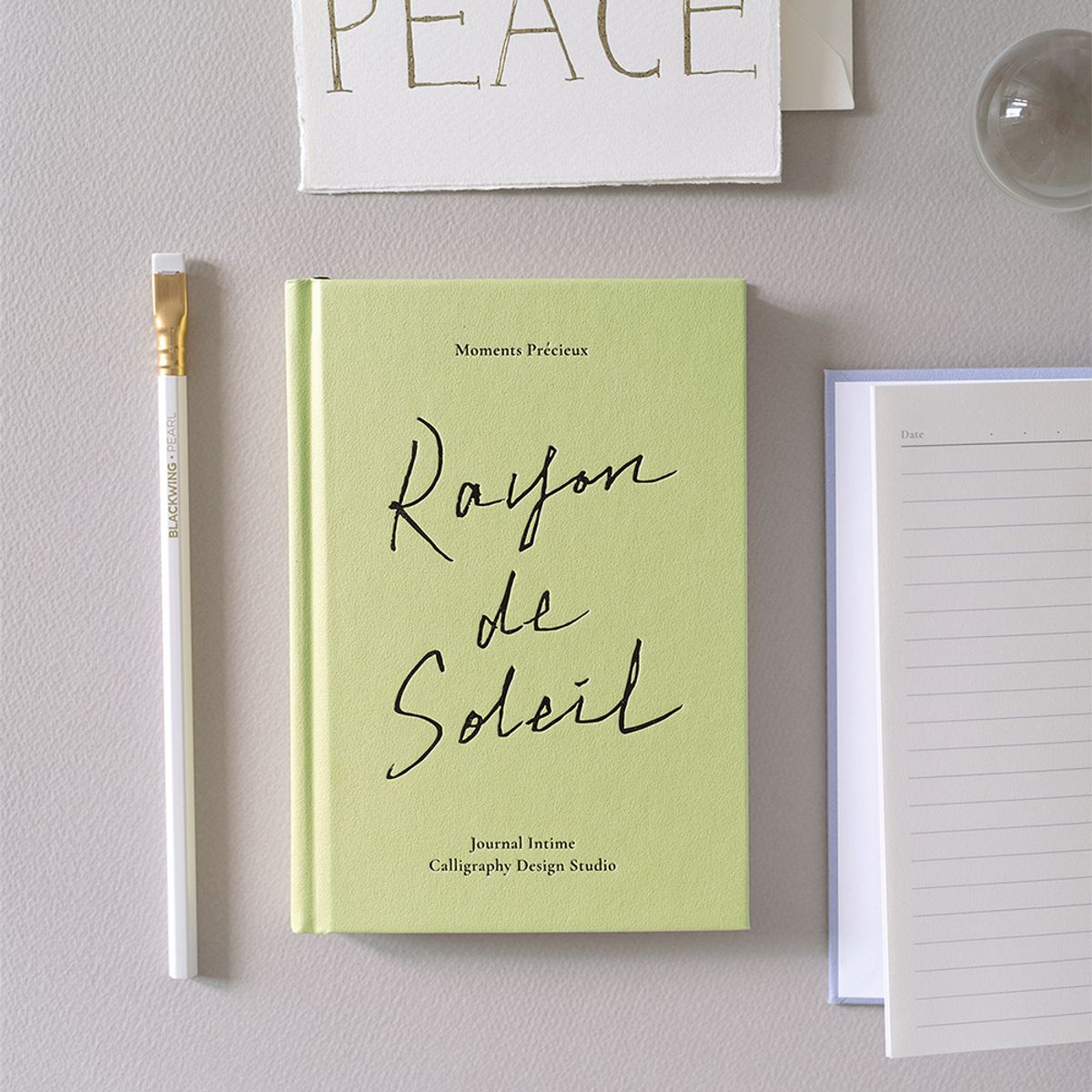 오브드제이(AUBE DE J) (데일리) Rayon de Soleil 양장 다이어리 - 4 Color