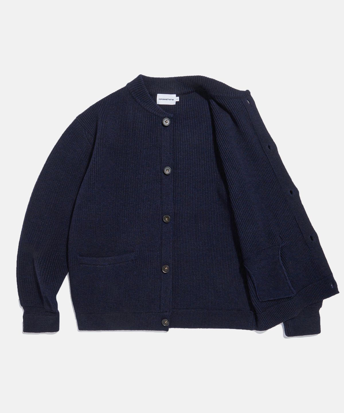 에스피오나지(ESPIONAGE) Miller Heavyweight Cardigan Navy