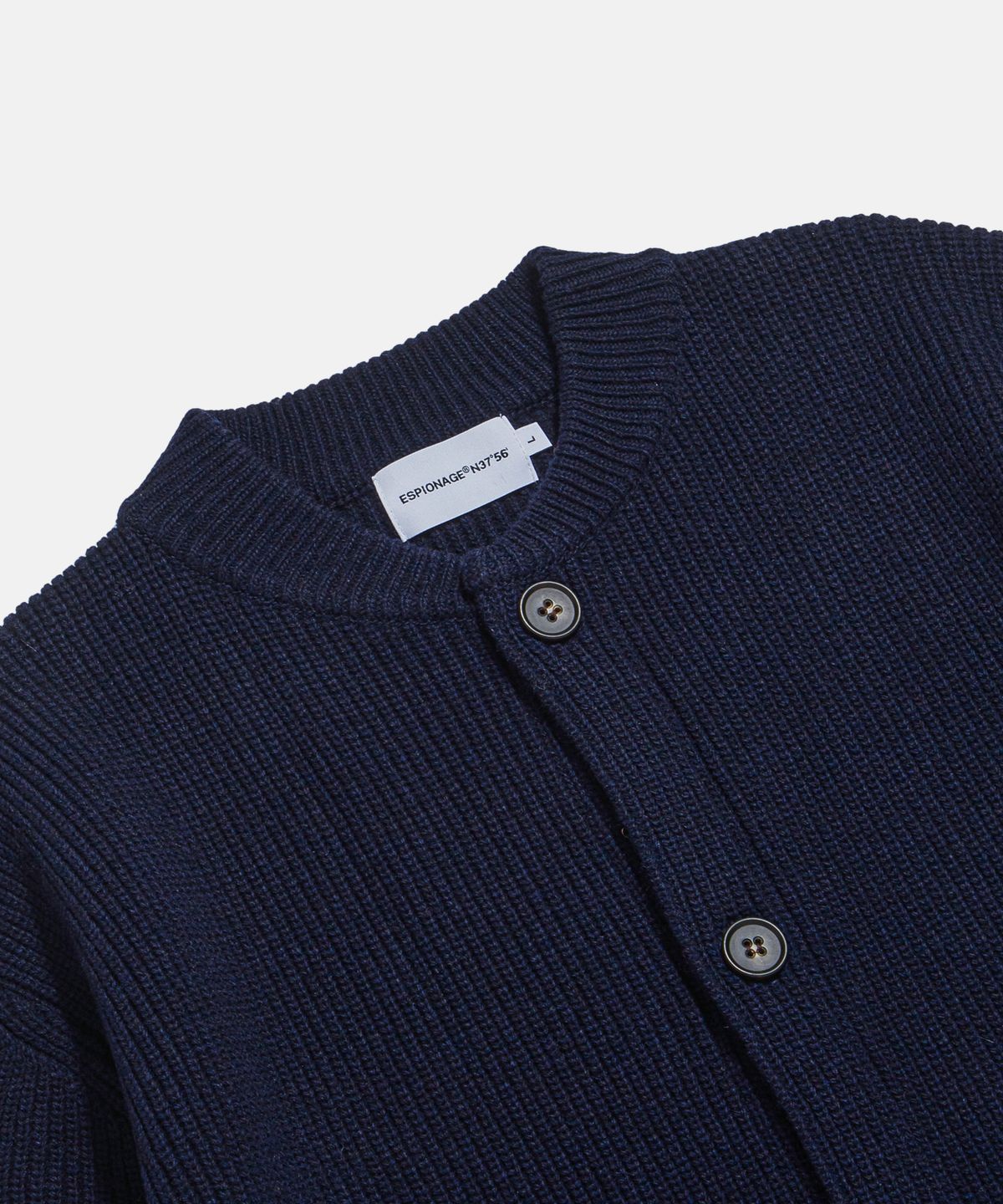 에스피오나지(ESPIONAGE) Miller Heavyweight Cardigan Navy