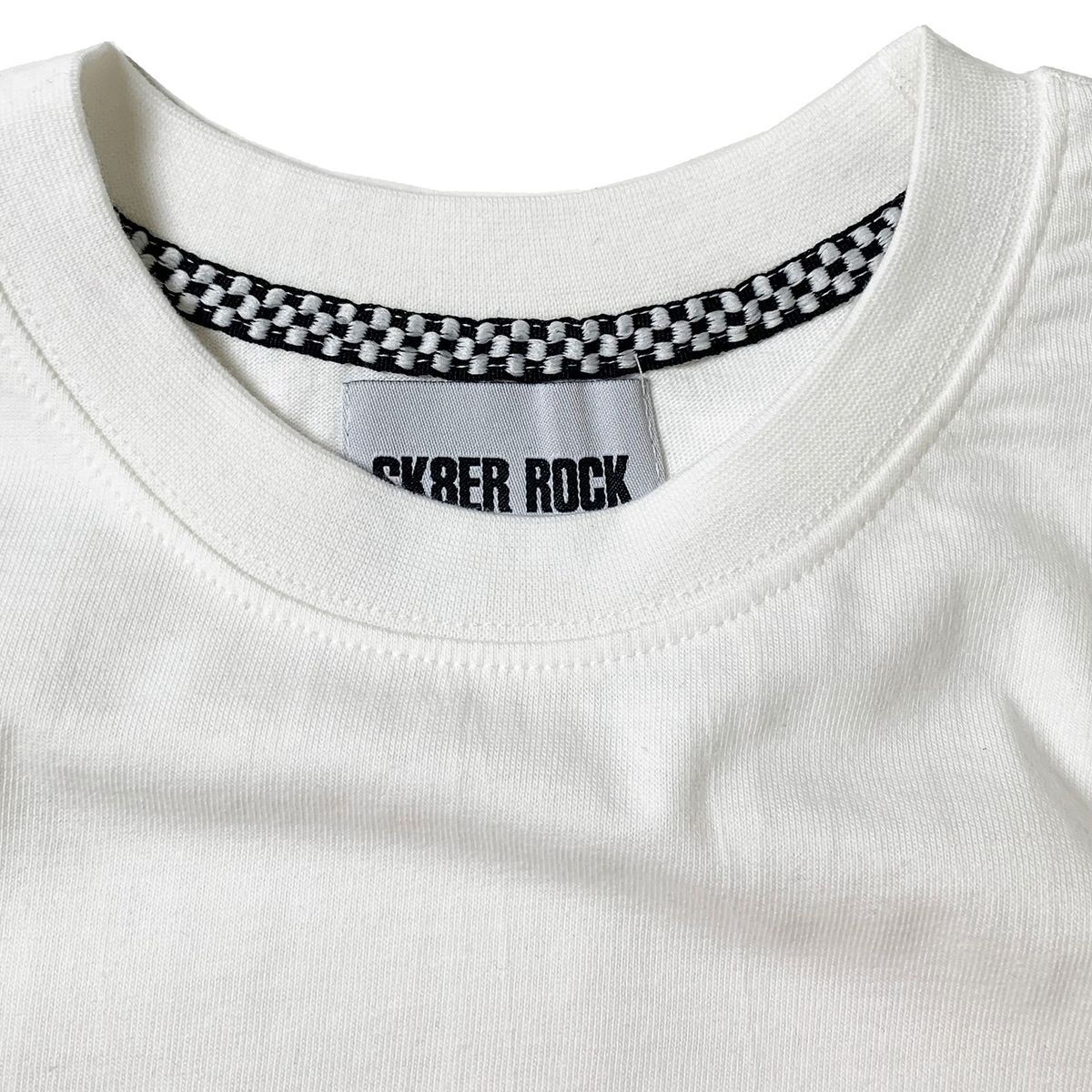 스케이터락(SK8ER ROCK) 후레이 긴팔 티셔츠  오프화이트