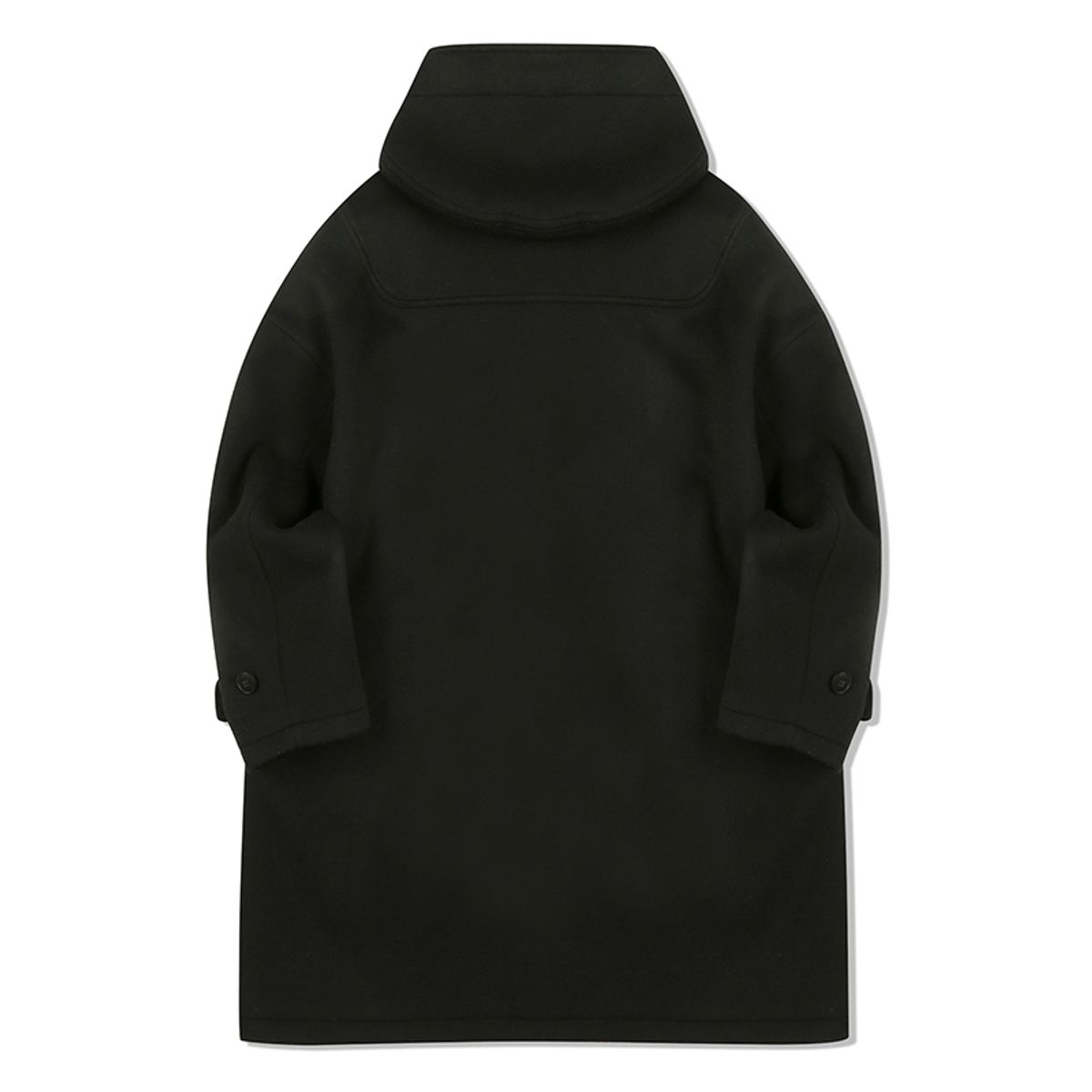 메인부스(MAINBOOTH) [울90%]Oversized Duffle Coat(BLACK)