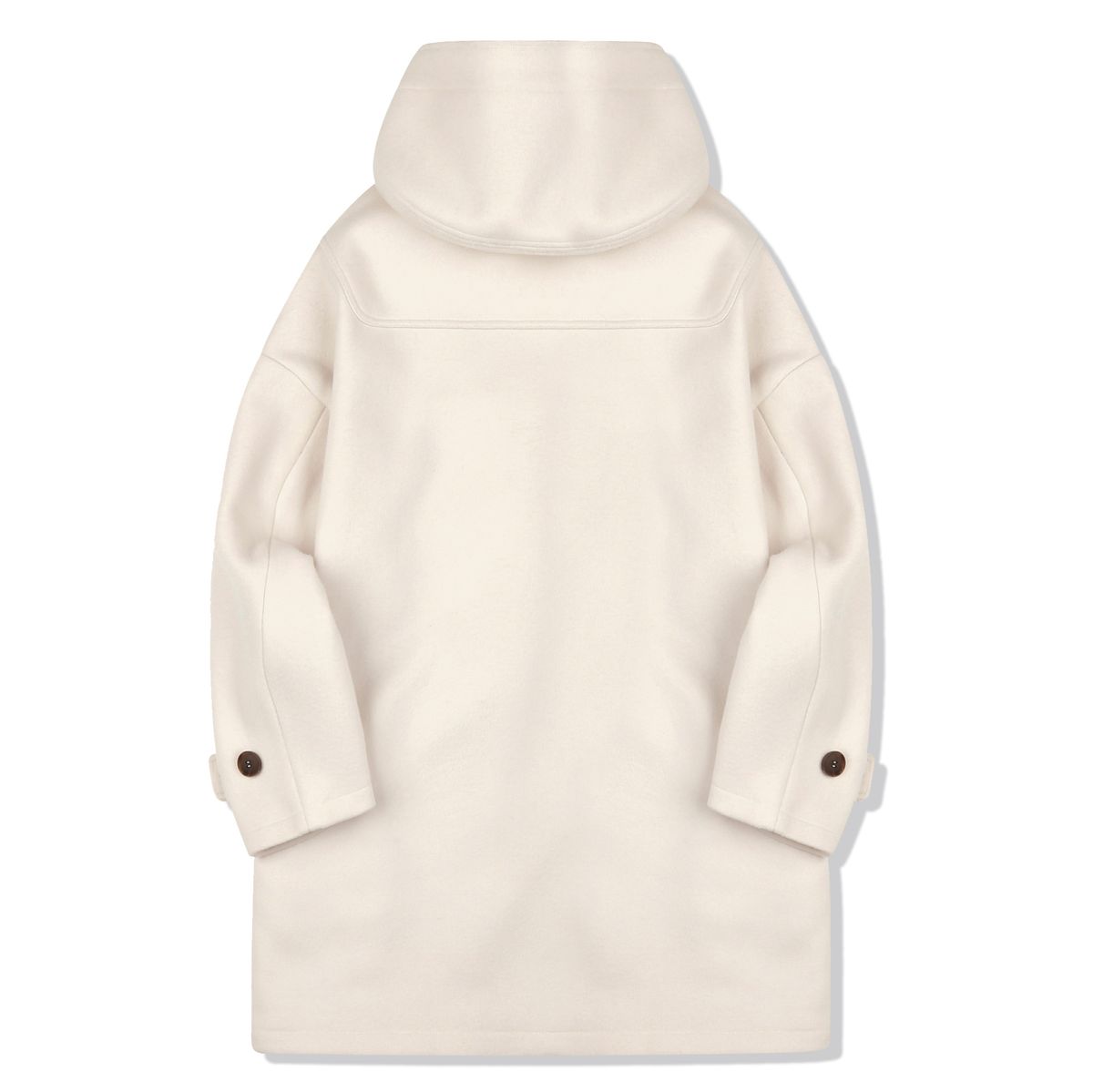 메인부스(MAINBOOTH) [울90%]Oversized Duffle Coat(IVORY)