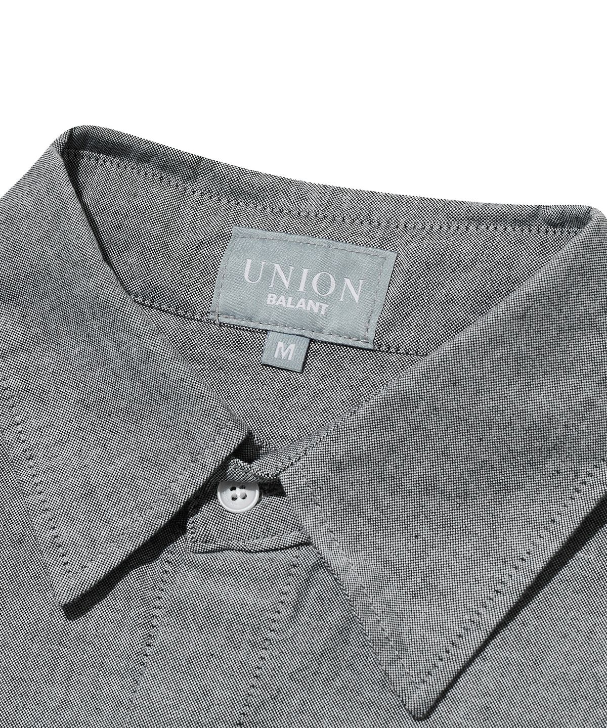 유니온발란트(UNION BALANT) 옥스포드 셔츠 블랙