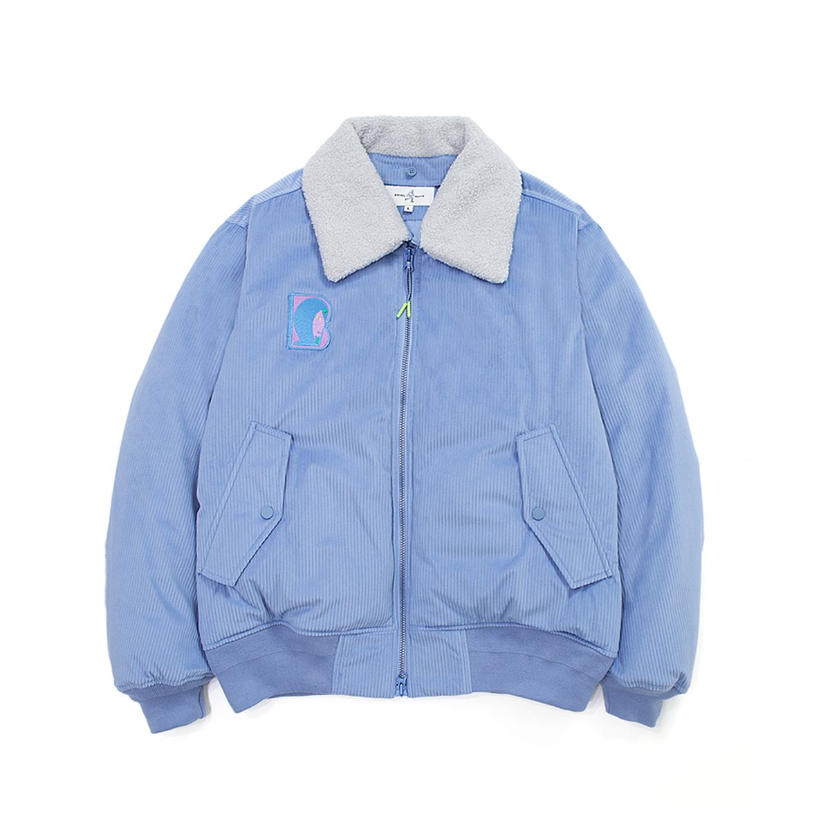 브라이언베리(BRIAN BERRY) TEAGAN CORDUROY DOWN JACKET_S/BLUE