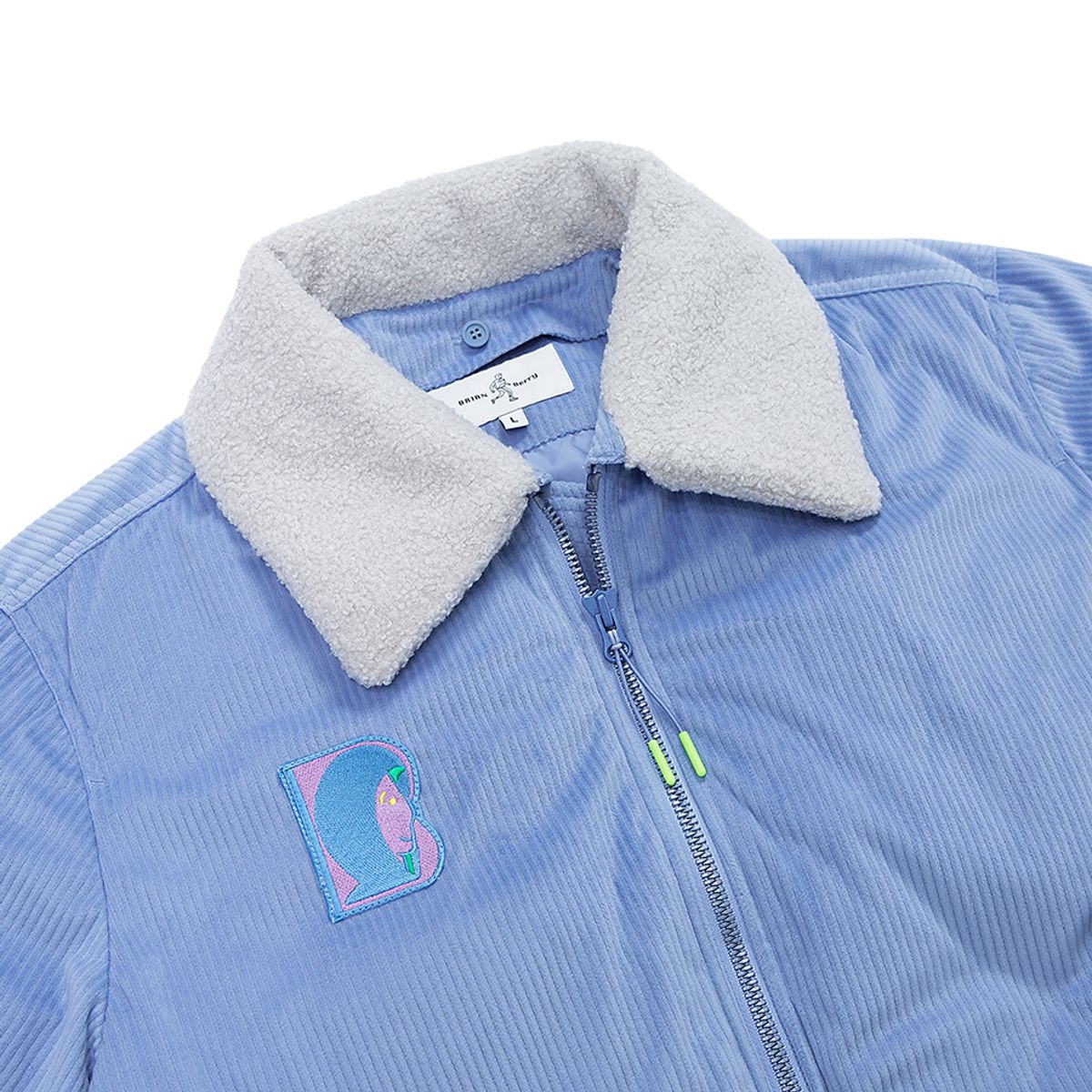 브라이언베리(BRIAN BERRY) TEAGAN CORDUROY DOWN JACKET_S/BLUE