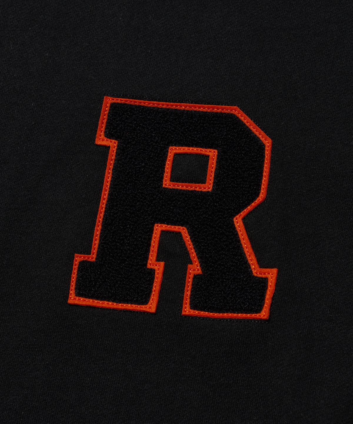 로우랩(RAW LAB) R 엠브로이더리 크루넥 (블랙)